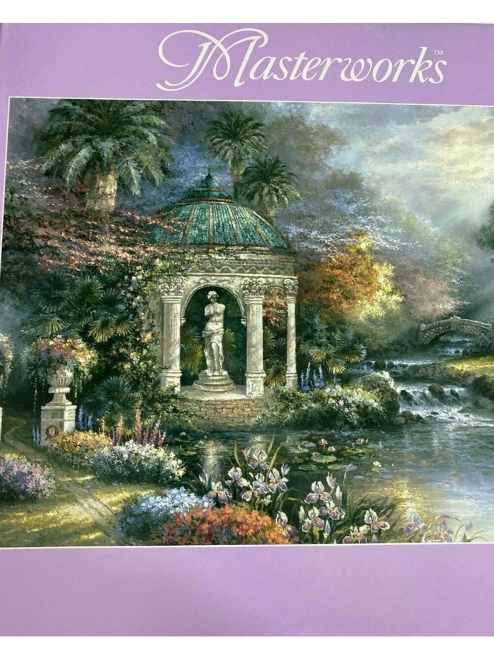 VTG Puzzle RoseArt Graceful Guardian Masterworks 1000 PC Jigsaw 18 X 26 SEALED